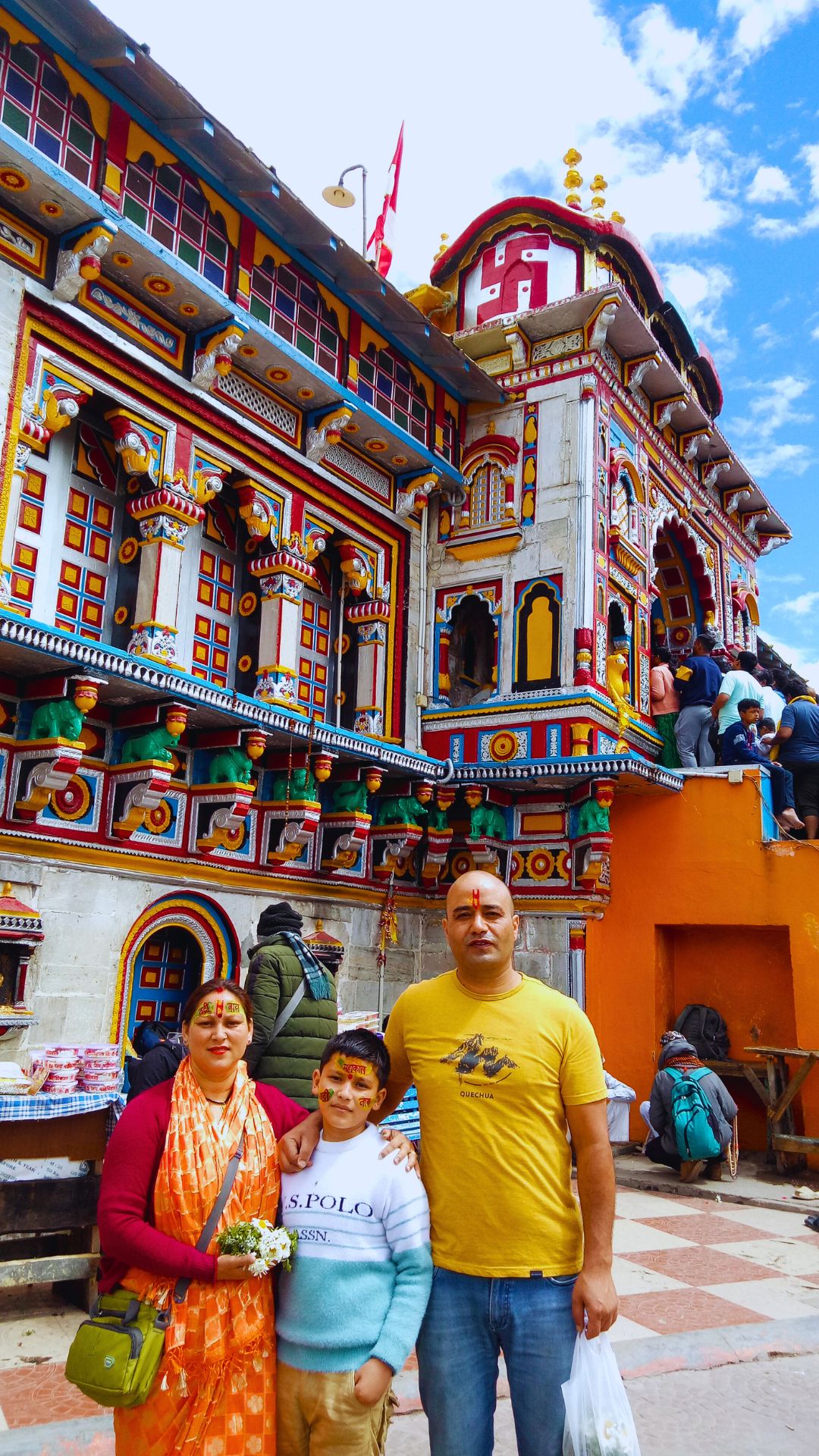 badrinath temple one among the char dhams of India