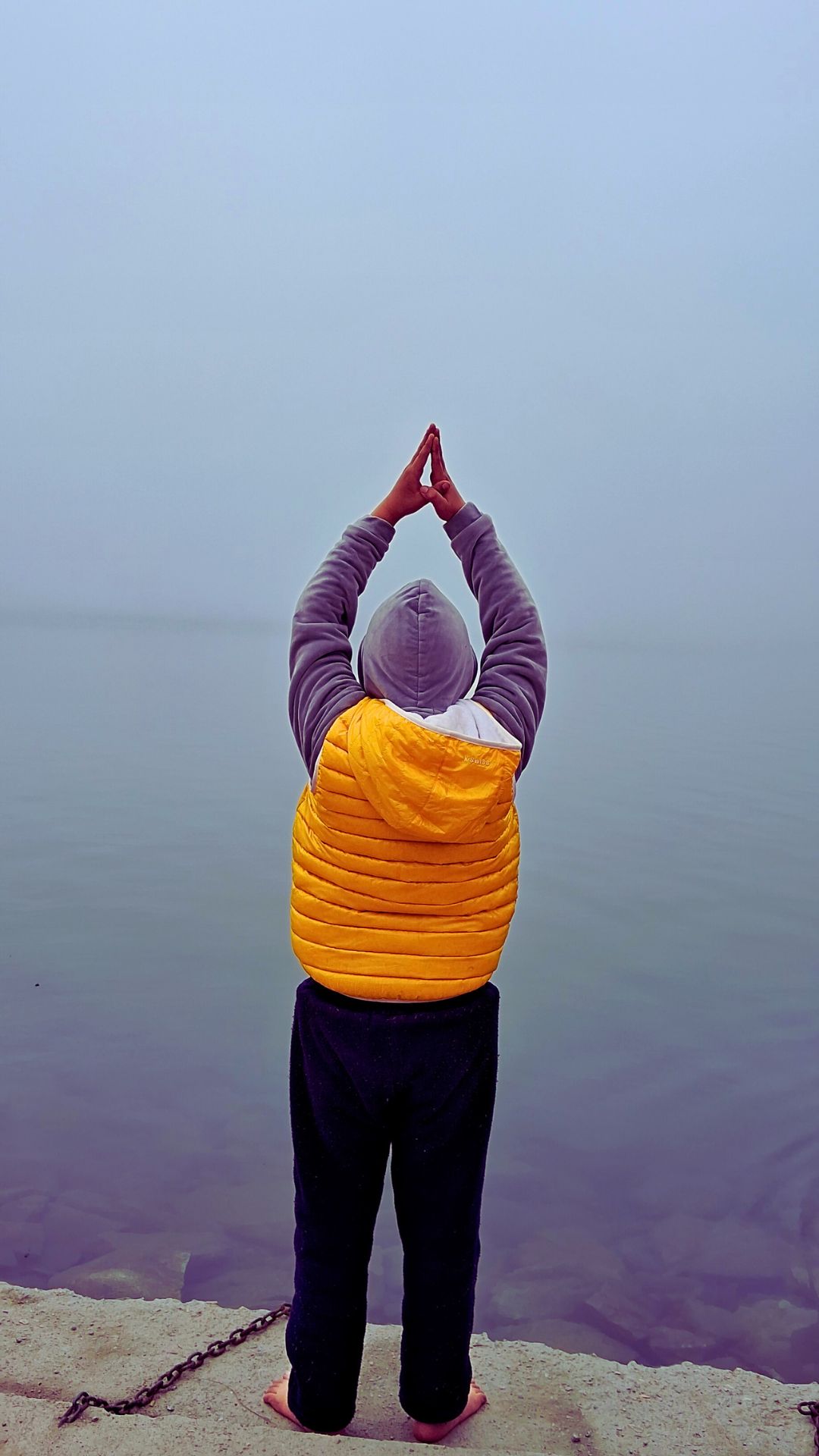 At Shri hemkund sahib ... the vast glacial lake