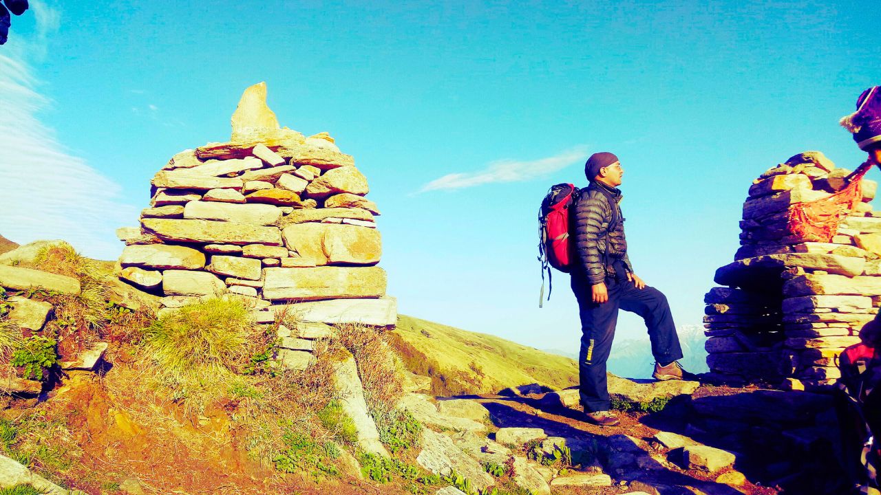 Somewhere near gailgarh while on kuari pass trek