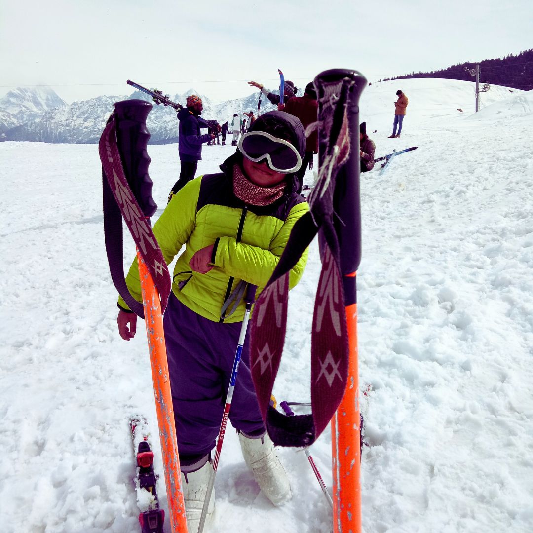 winters are fun on the ski slopes of Auli