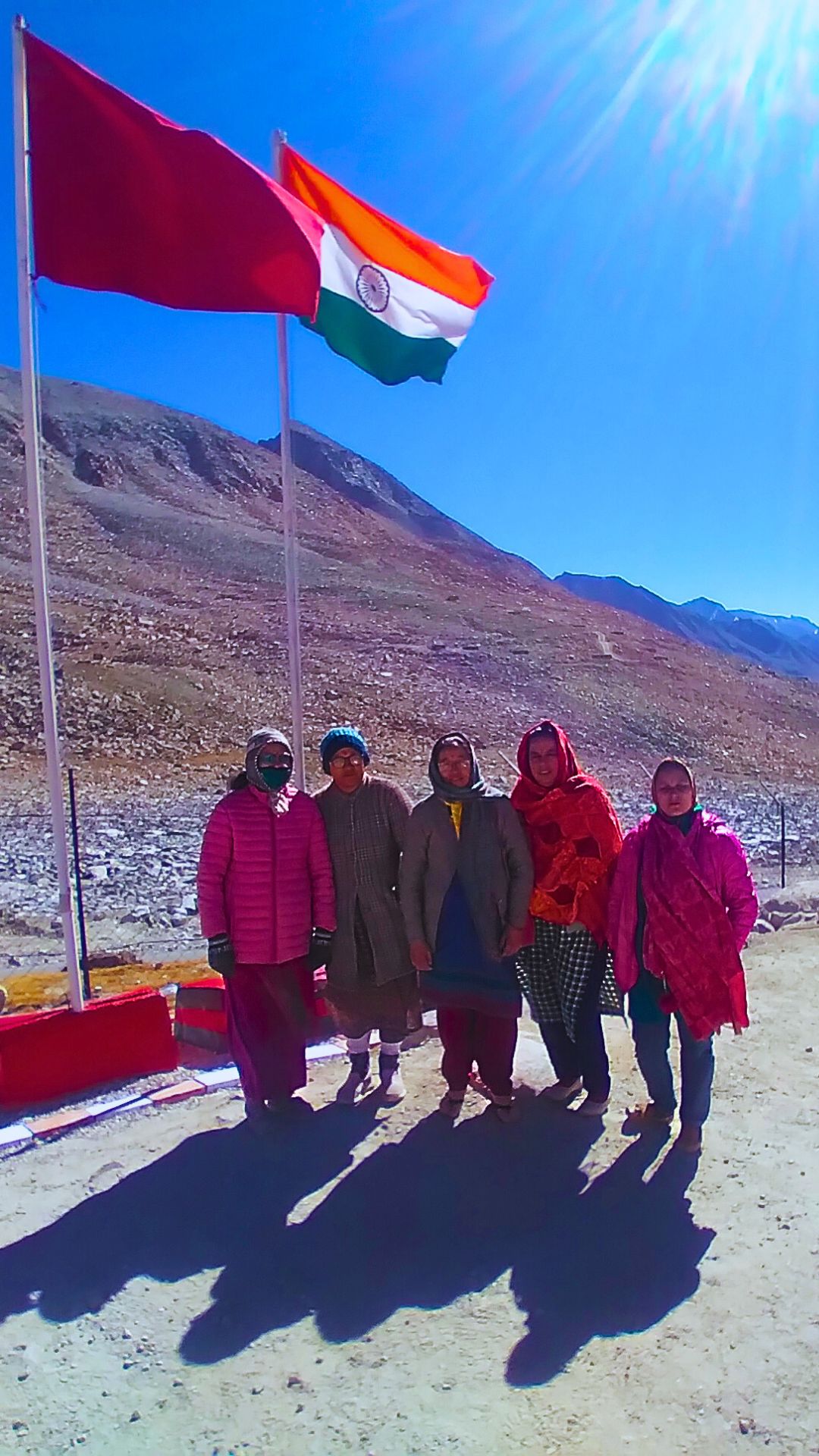 Near the mana pass, on the journey to the sacred lake Devtaal