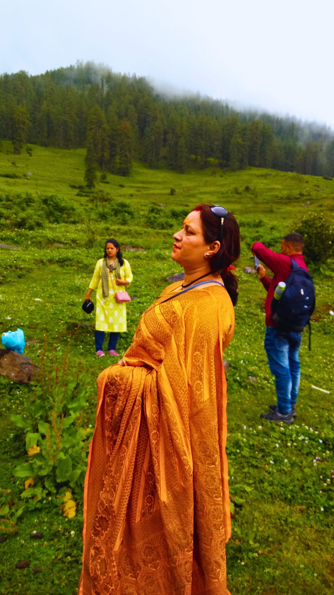 the pristine grasslands near the bhavishya badri temple